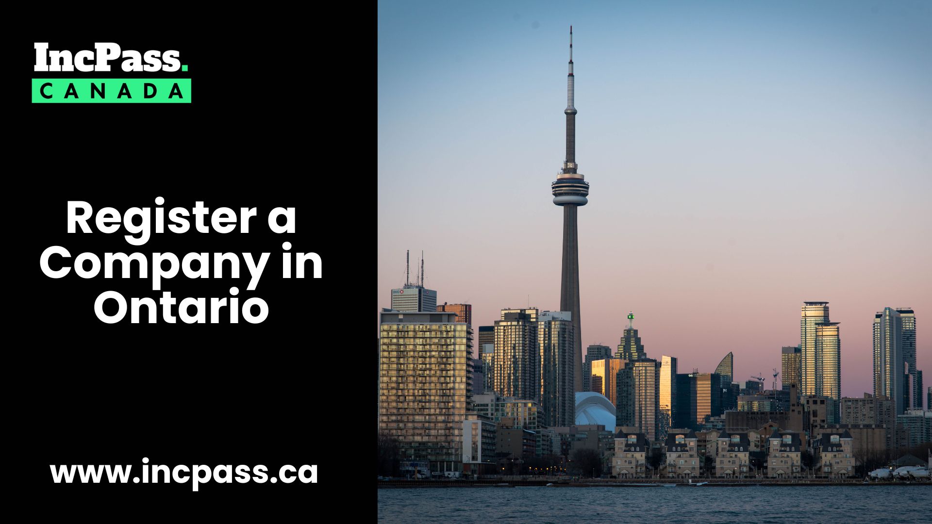 register a company in ontario