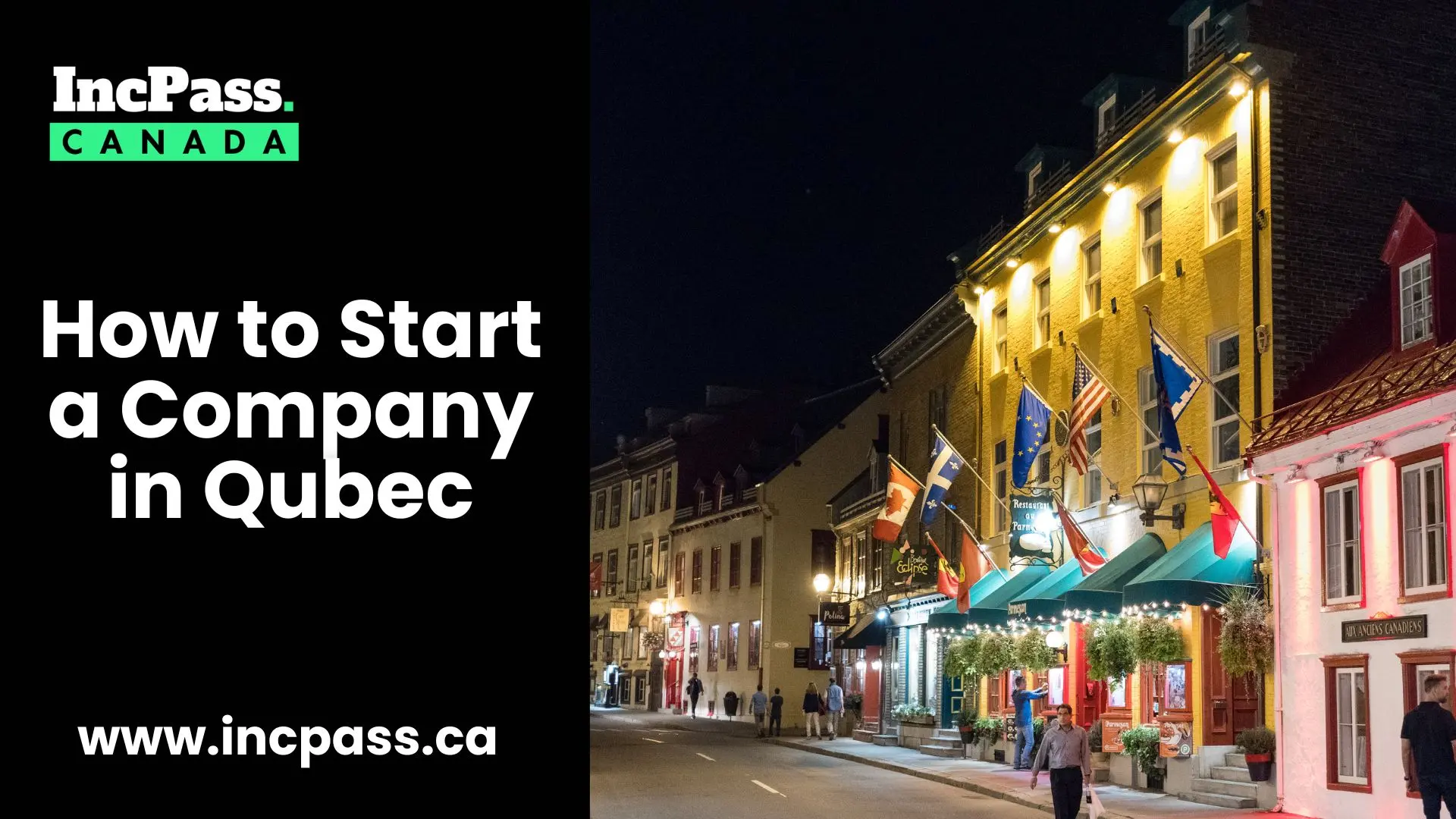 how to start a company in quebec