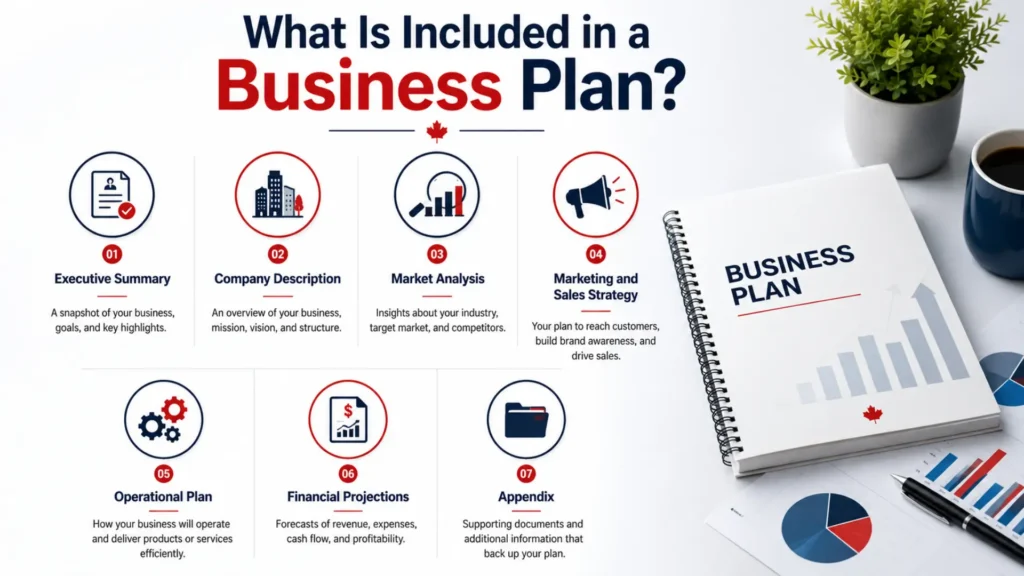 what is included in a business plan