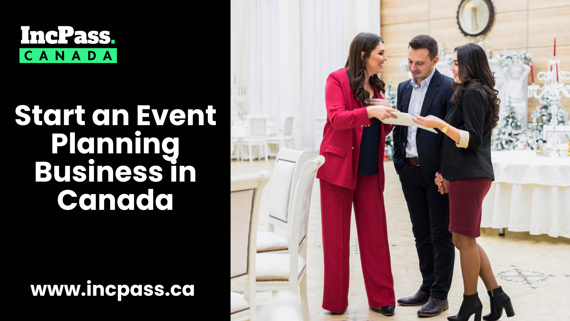 start an event planning business in canada