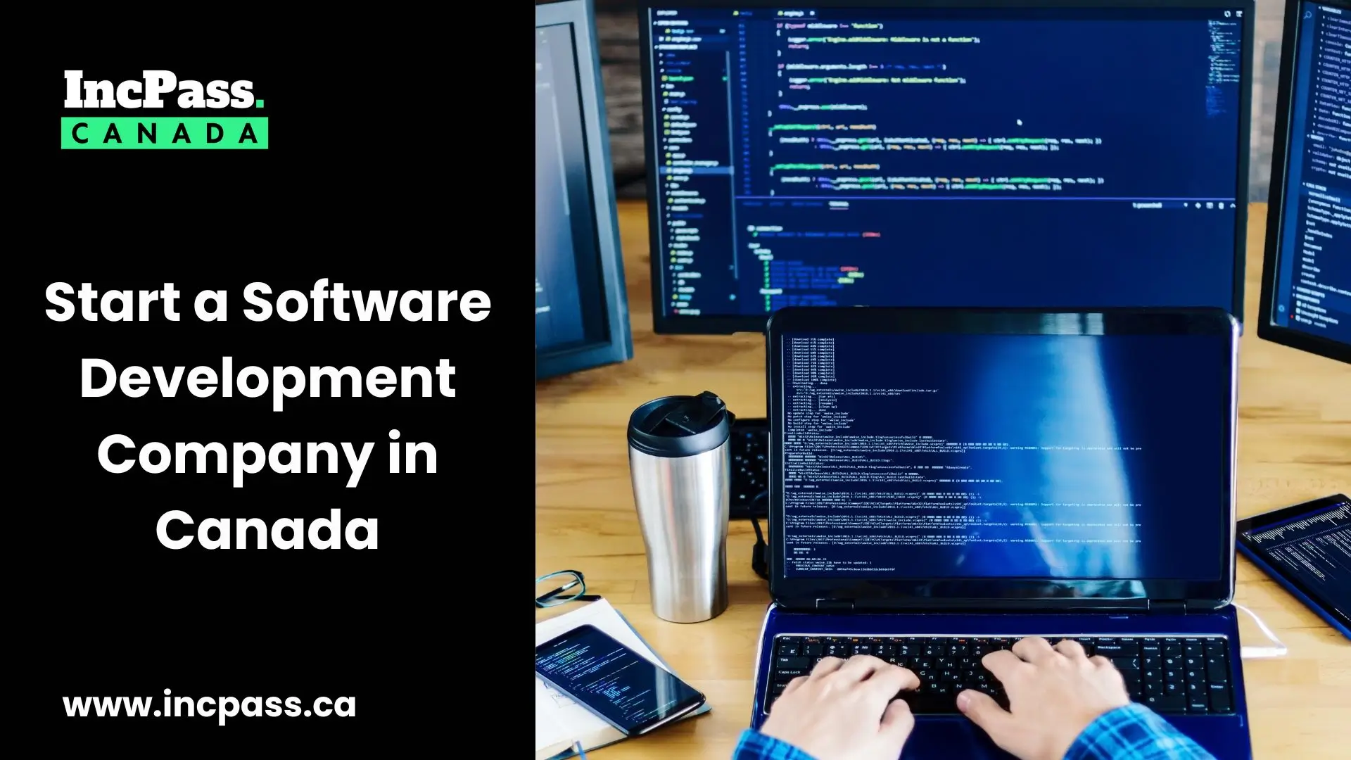 start a software development company in canada