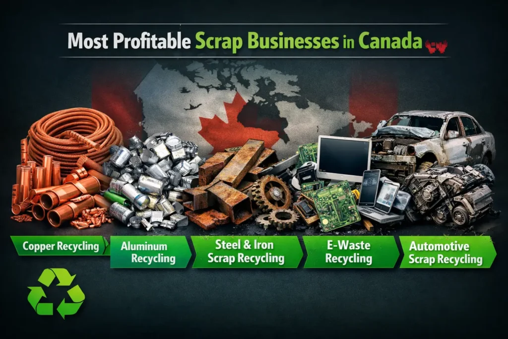 most profitable scrap businesses in canada