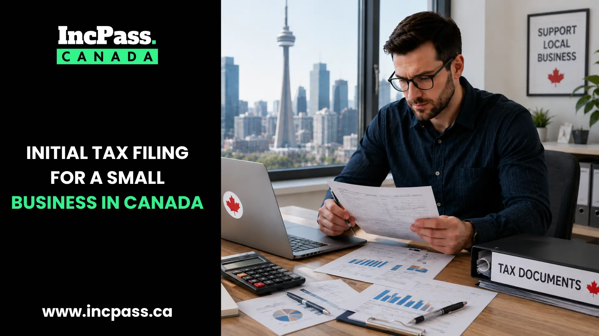 Initial Tax Filing for a Small Business in Canada