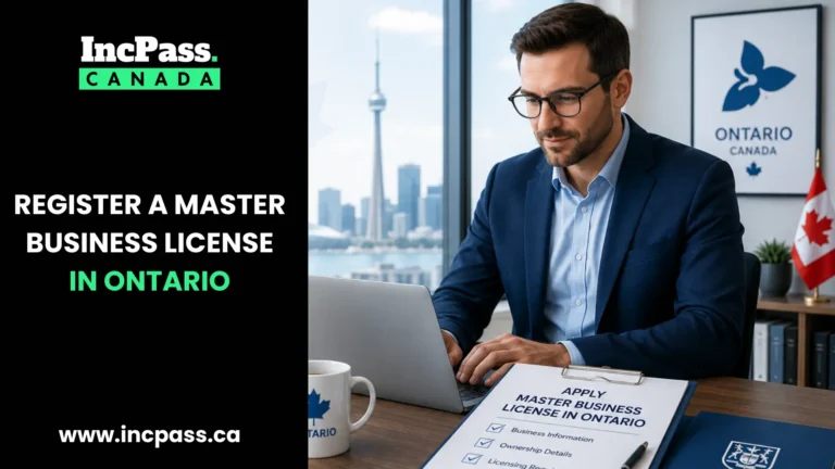 Register a Master Business License in Ontario