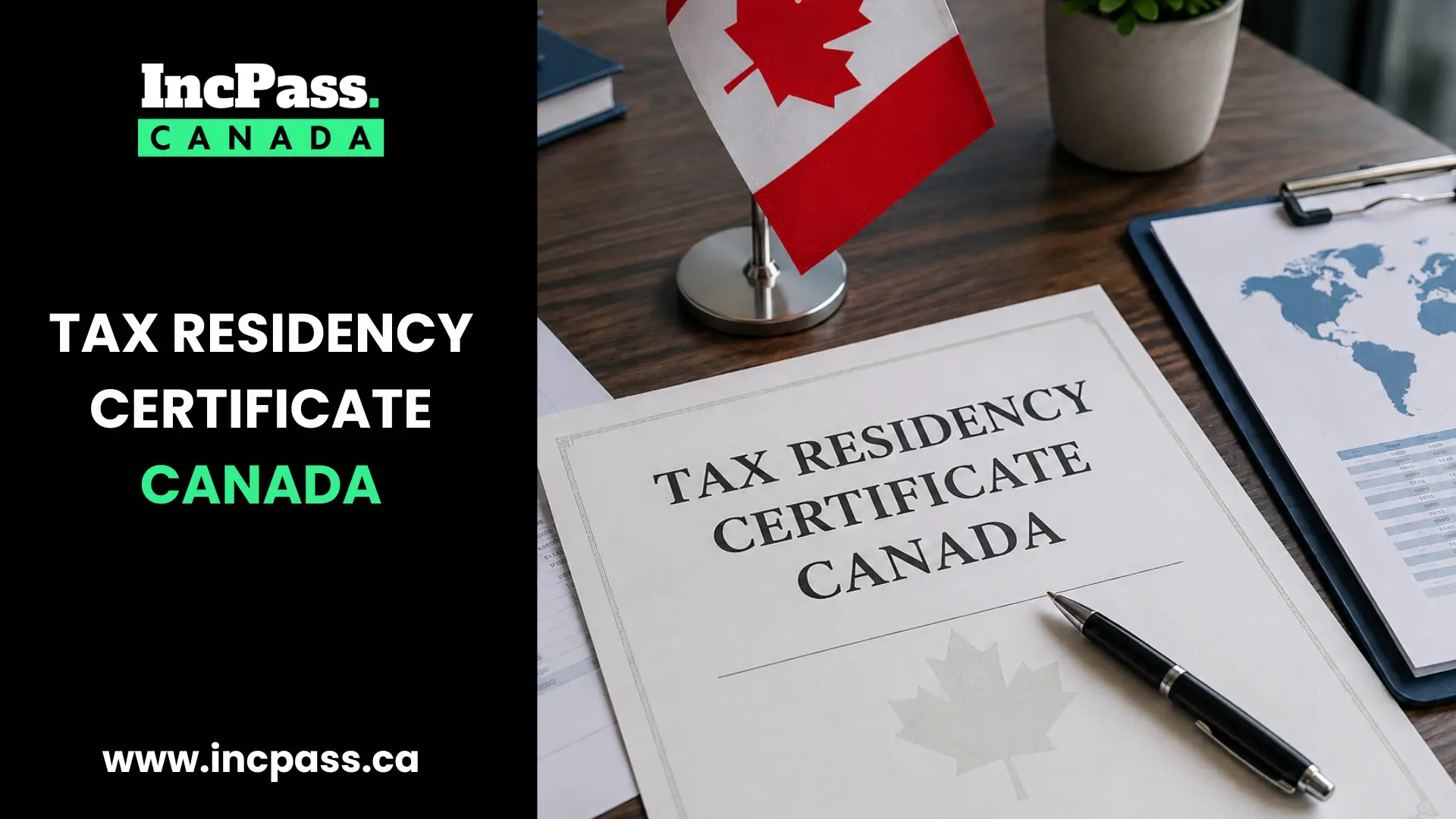 tax residency certificate canada